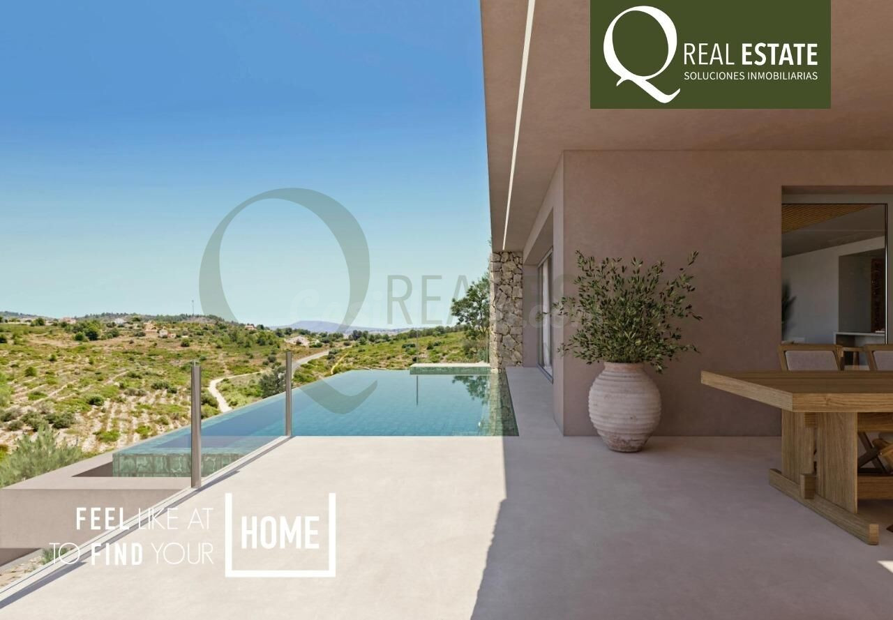Villa en Llíber con piscina privada y vistas a la Vall de Pop
