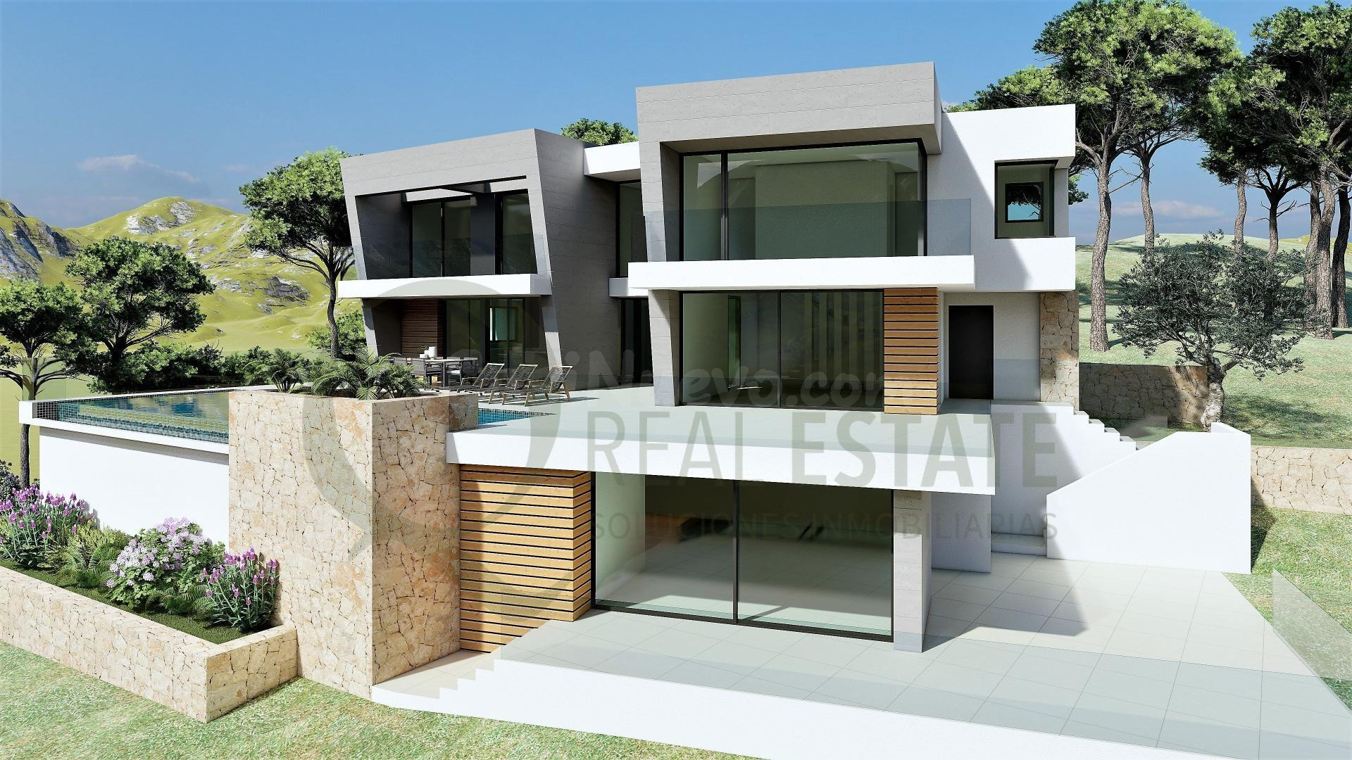 Villa en Cumbre del Sol con espectaculares vistas al mar y p - foto 4