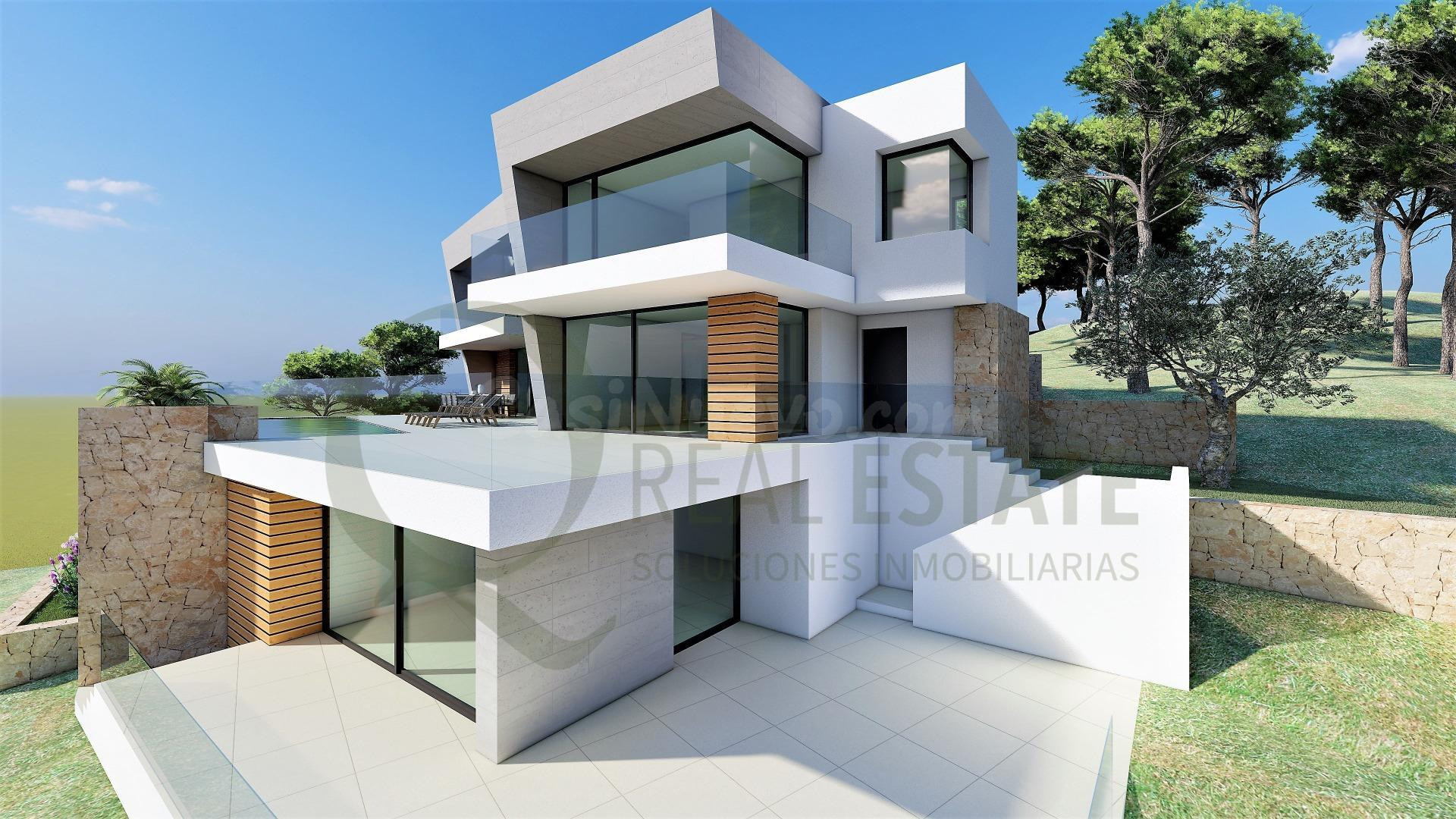 Villa en Cumbre del Sol con espectaculares vistas al mar y p - foto 5