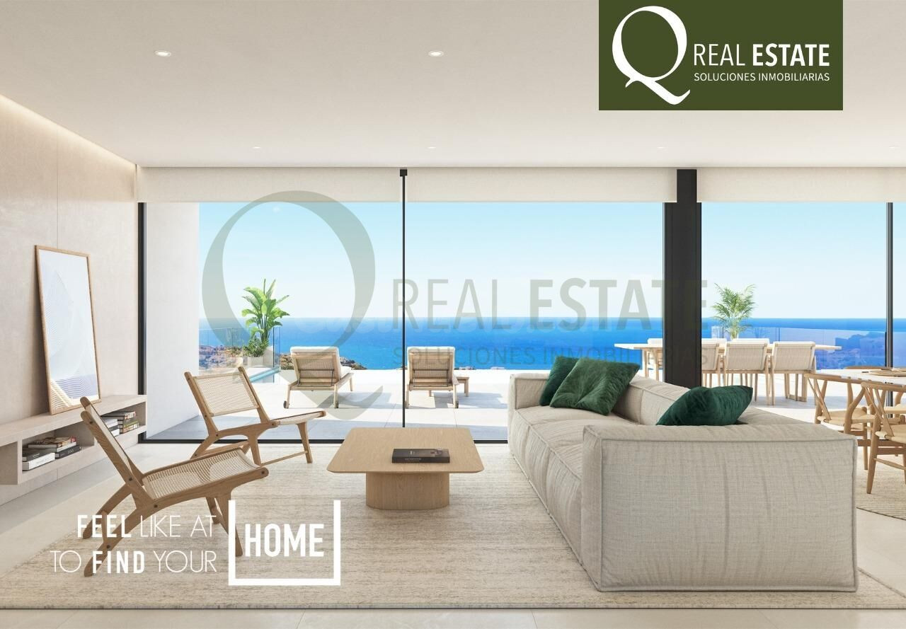 Villa Altair: un mirador contemporáneo sobre el Mediterráneo en Cumbre del Sol con vistas al mar y al Peñón de Ifach