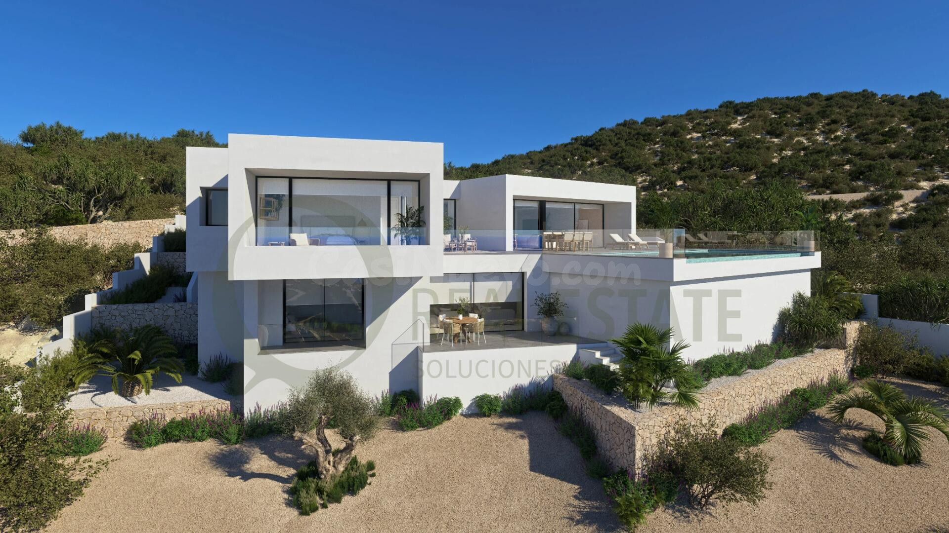 Villa Altair: un mirador contemporáneo sobre el Mediterráneo - foto 5