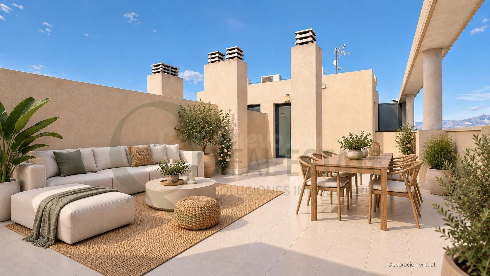 Ático dúplex de 4 habitaciones con amplias terrazas en Playa - foto 5