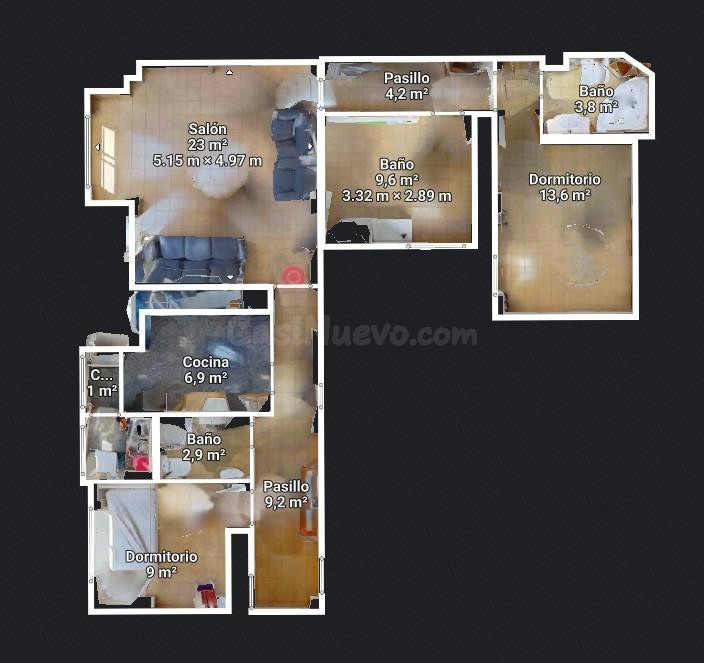 Amplia y luminosa vivienda lista para entrar a vivir en Beni - foto 4