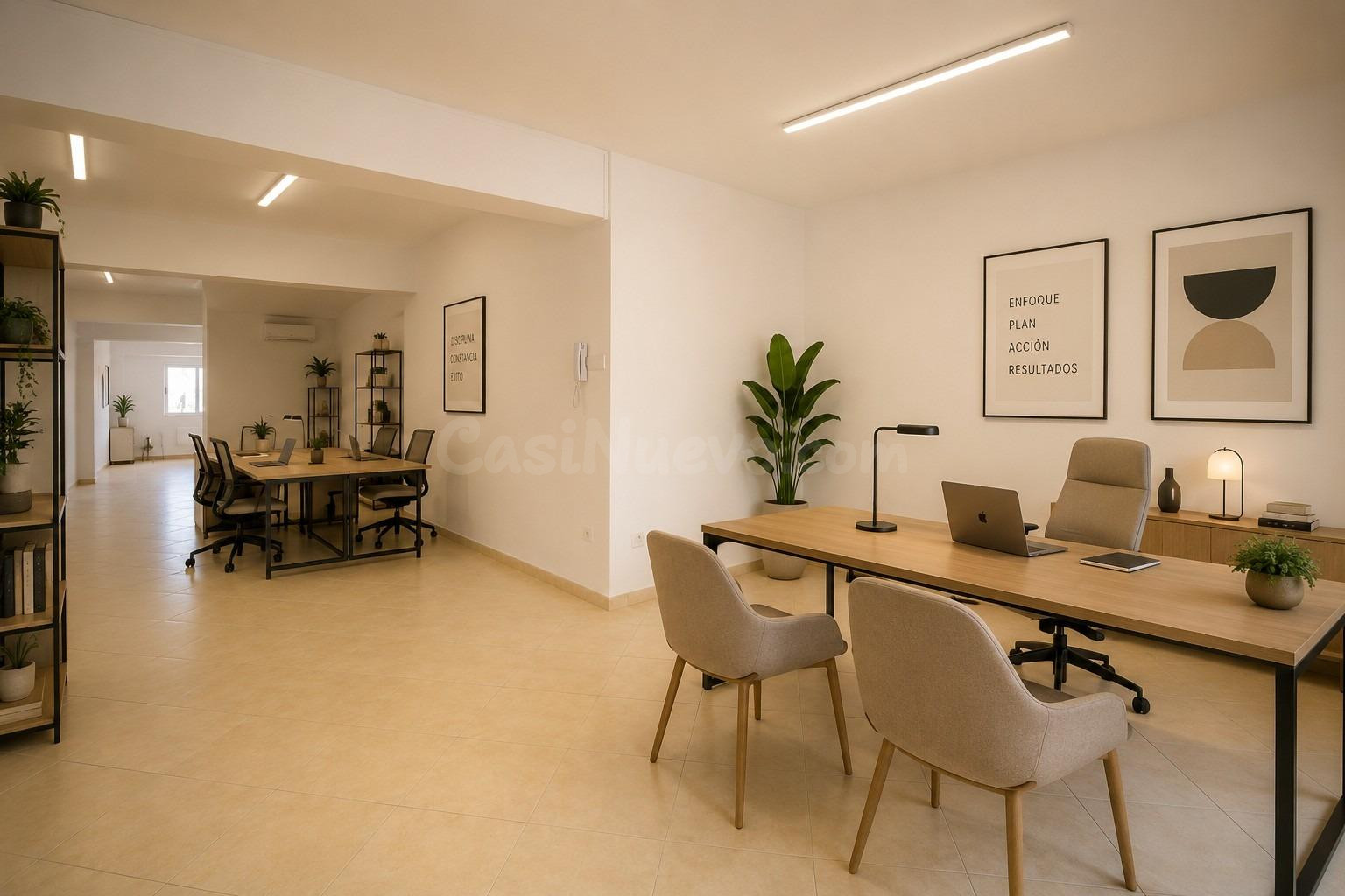 Oficina diáfana y reformada en pleno centro de Xàtiva