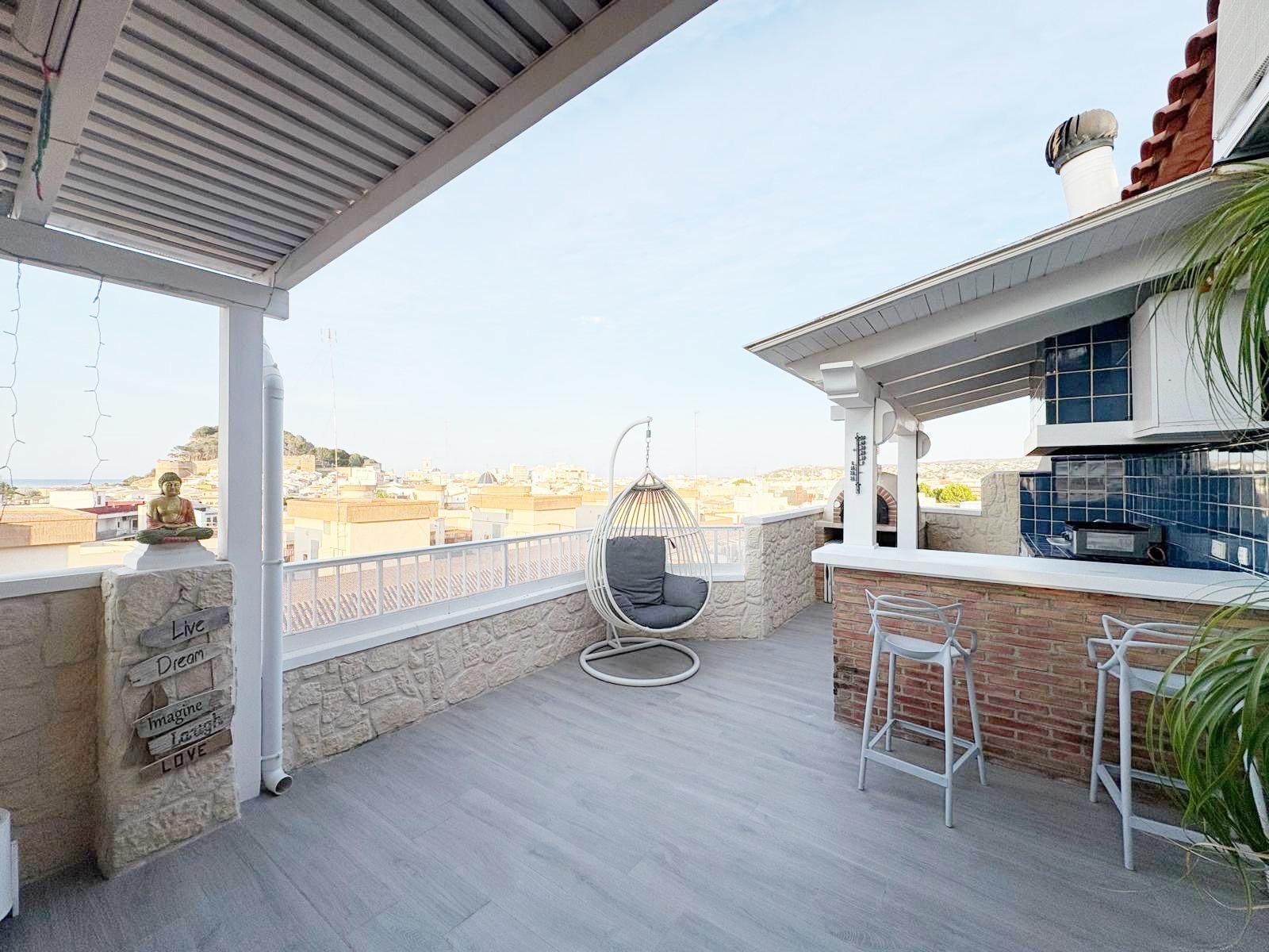 ESPECTACULAR ÁTICO DÚPLEX DE LUJO EN EL CORAZÓN DE DENIA !!  - foto 4
