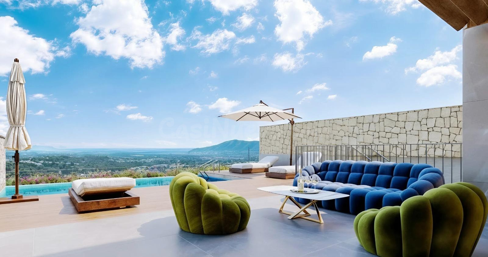 ESPECTACULAR VILLA INDEPENDIENTE DE DISEÑO EN LA NUCIA !! - foto 2