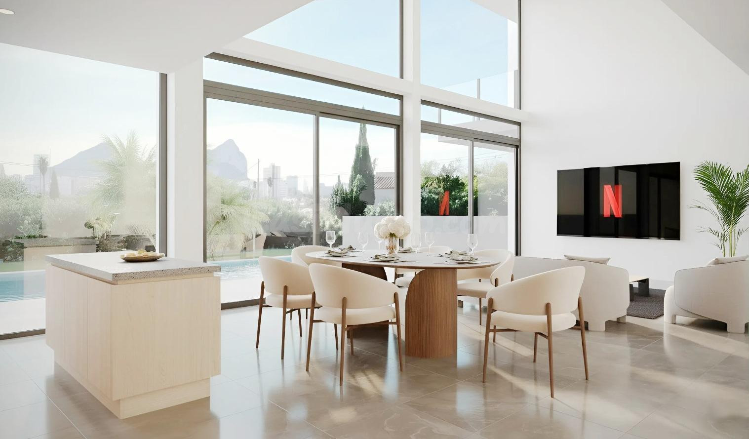 EL REFLEJO DEL MEDITERRANEO: VILLA DE DISEÑO EN LA MERCED -  - foto 3