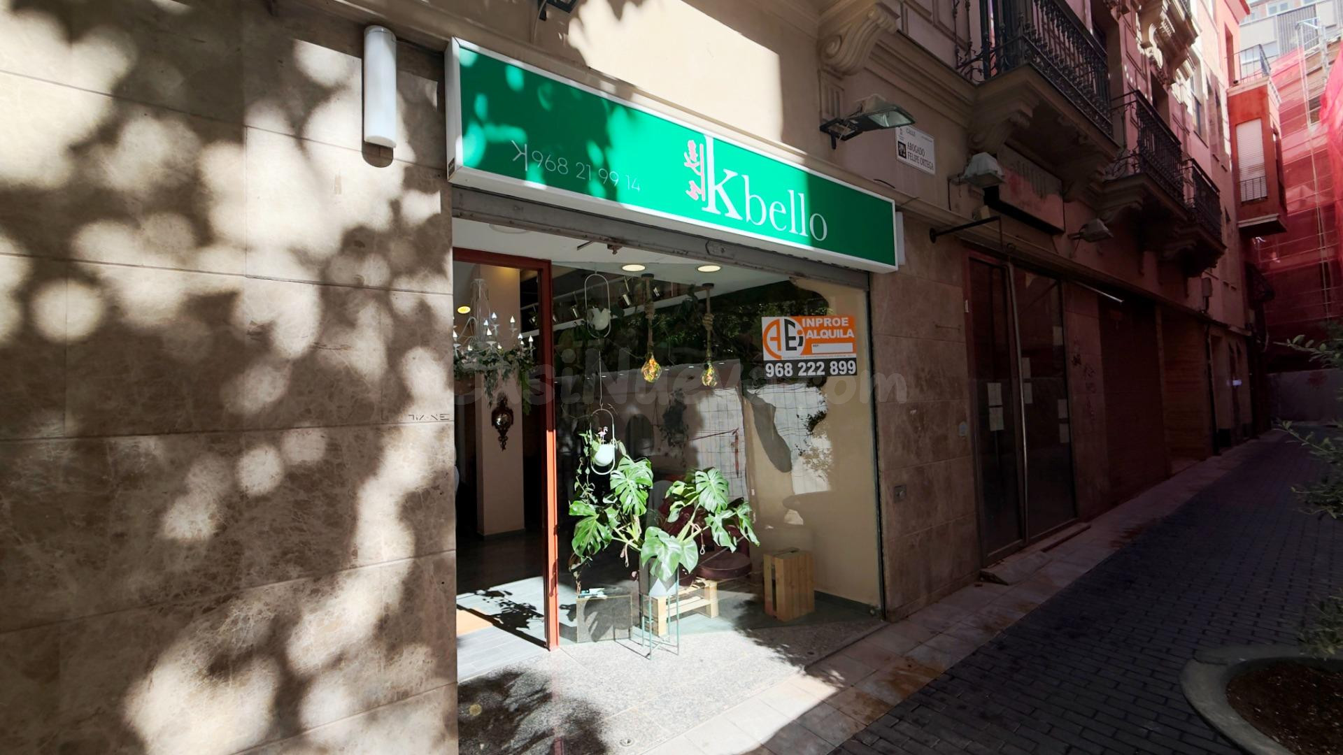 ALQUILER DE BAJO COMERCIAL EN MURCIA, SAN BARTOLOME. - foto 3
