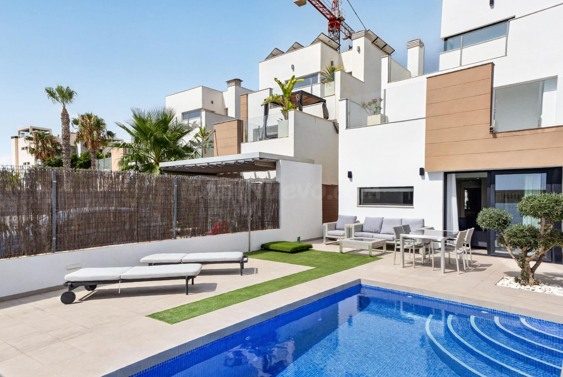 Villa de diseño con piscina privada en El Raso, Guardamar del Segura - foto 2