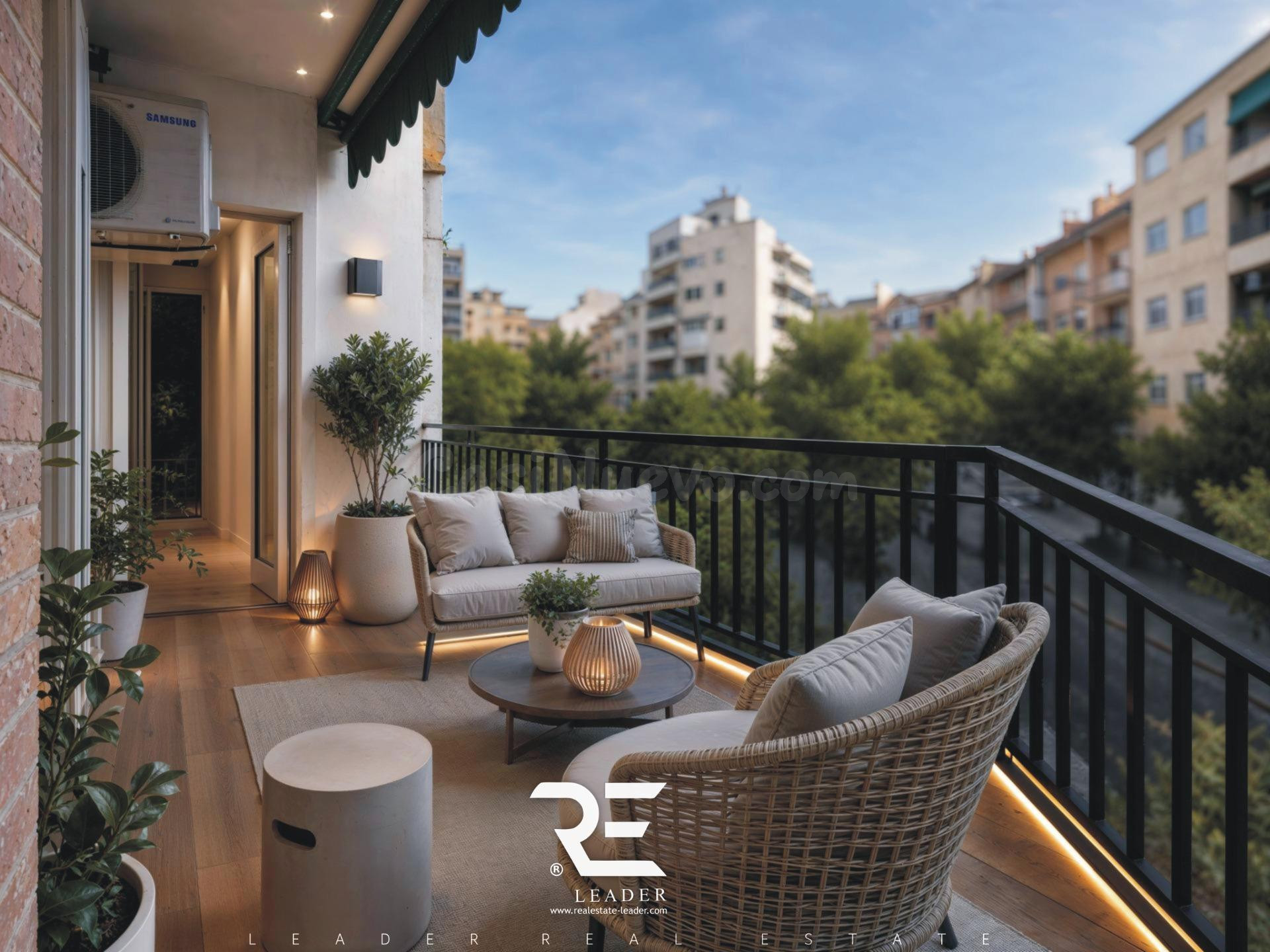 PISO NOBLE CON BALCÓN CORRIDO Y 123 m2 ÚTILES!