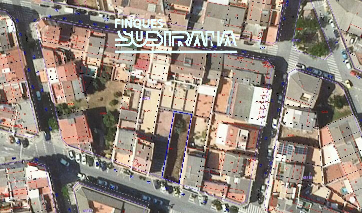 SOLAR EN VENDA AL CENTRE DE VILANOVA DEL CAMÍ – UBICACIÓ IMM