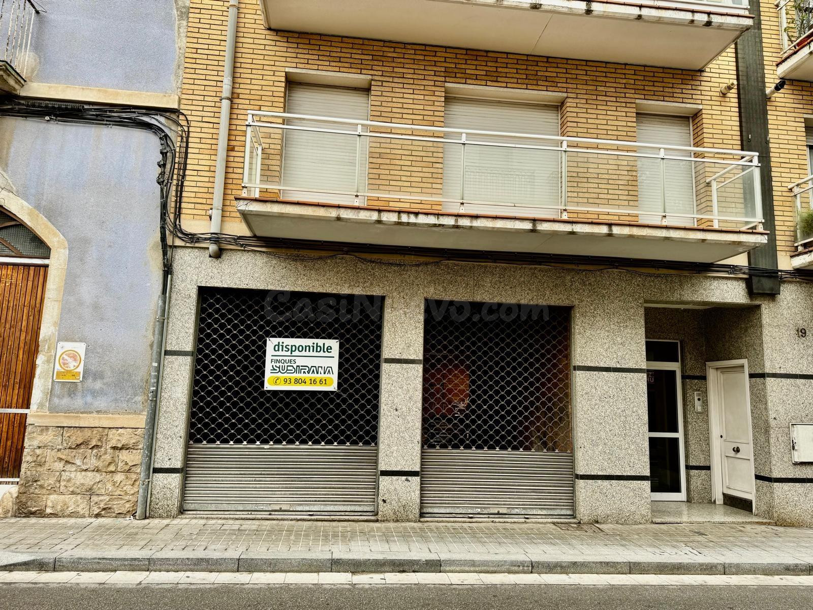 LOCAL COMERCIAL D’OBRA NOVA AL CENTRE D’IGUALADA – 250 m2