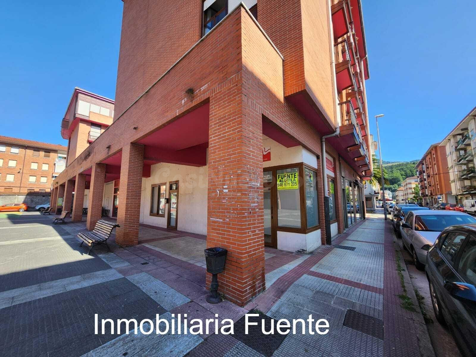 Se alquila amplio local comercial en Zalla