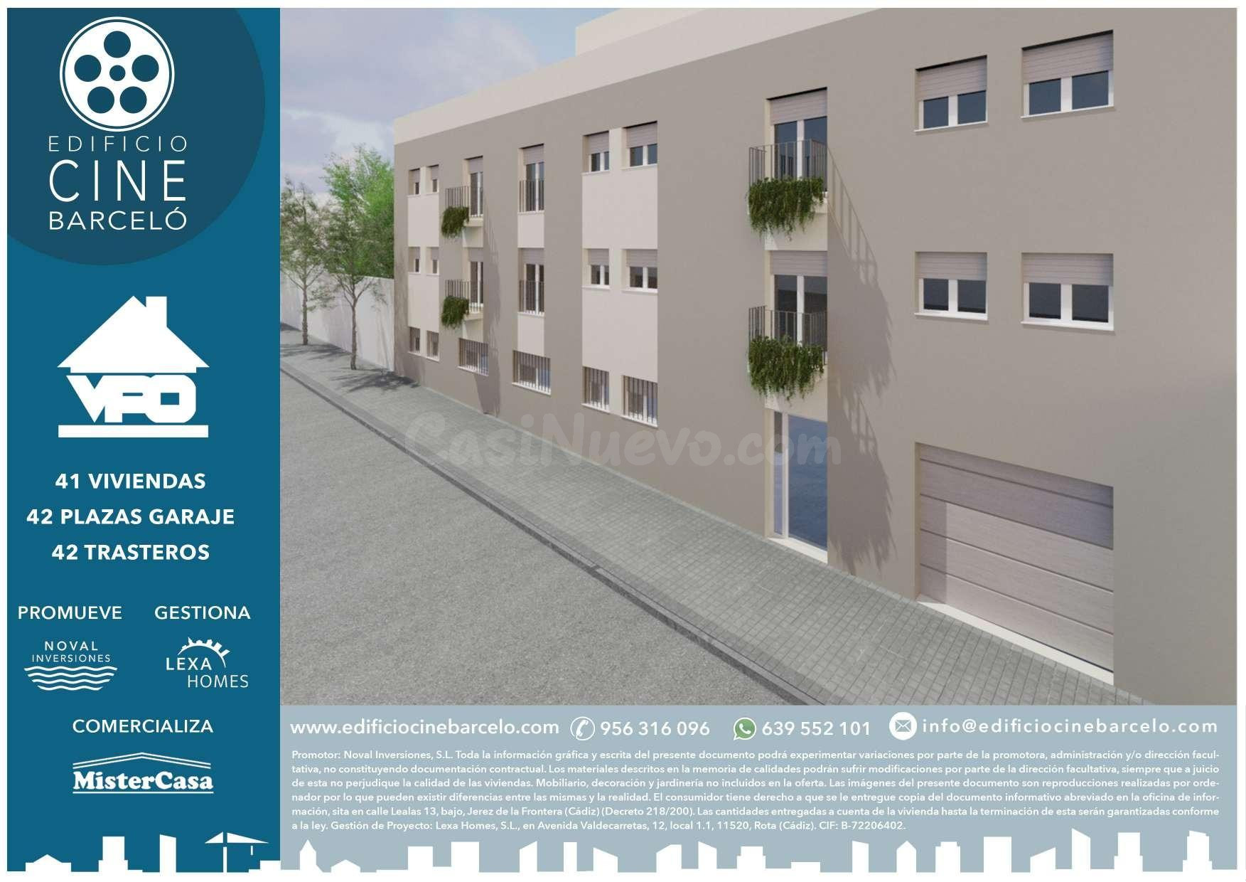EXCLUSIVA! OBRA NUEVA. PISO 3 habitaciones en C/ Lechugas - foto 2