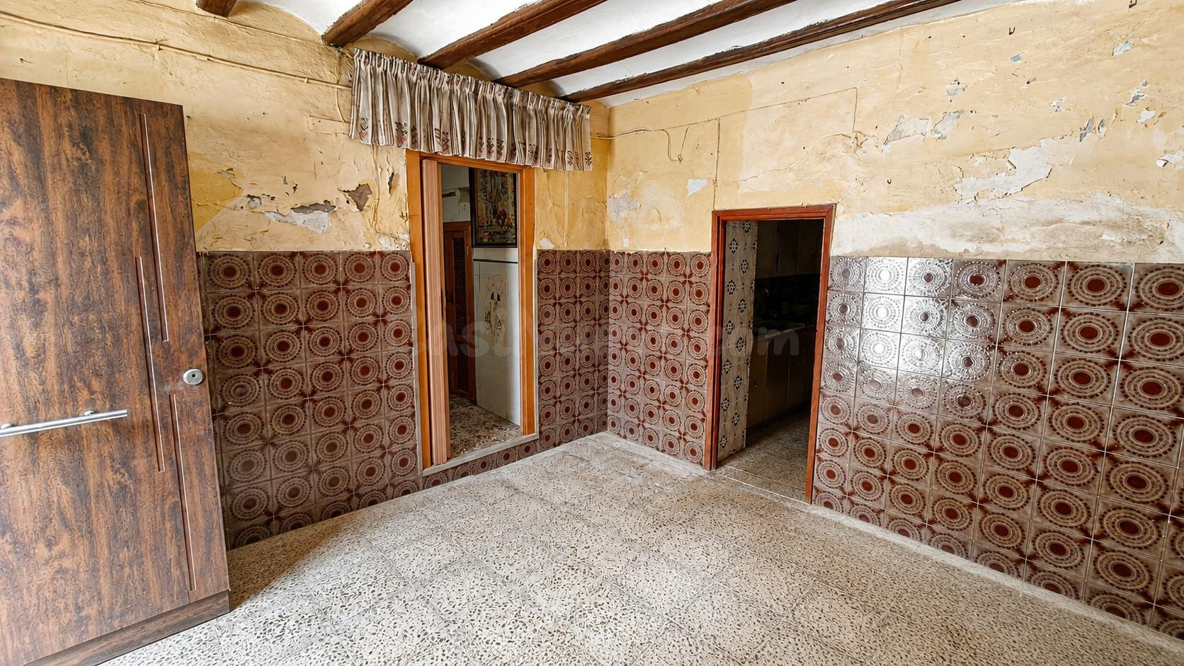 Ref- 08691 Salico vende Casa de 185 m2 para reforma integral con terraza y vistas al Castillo de Borriol - foto 3