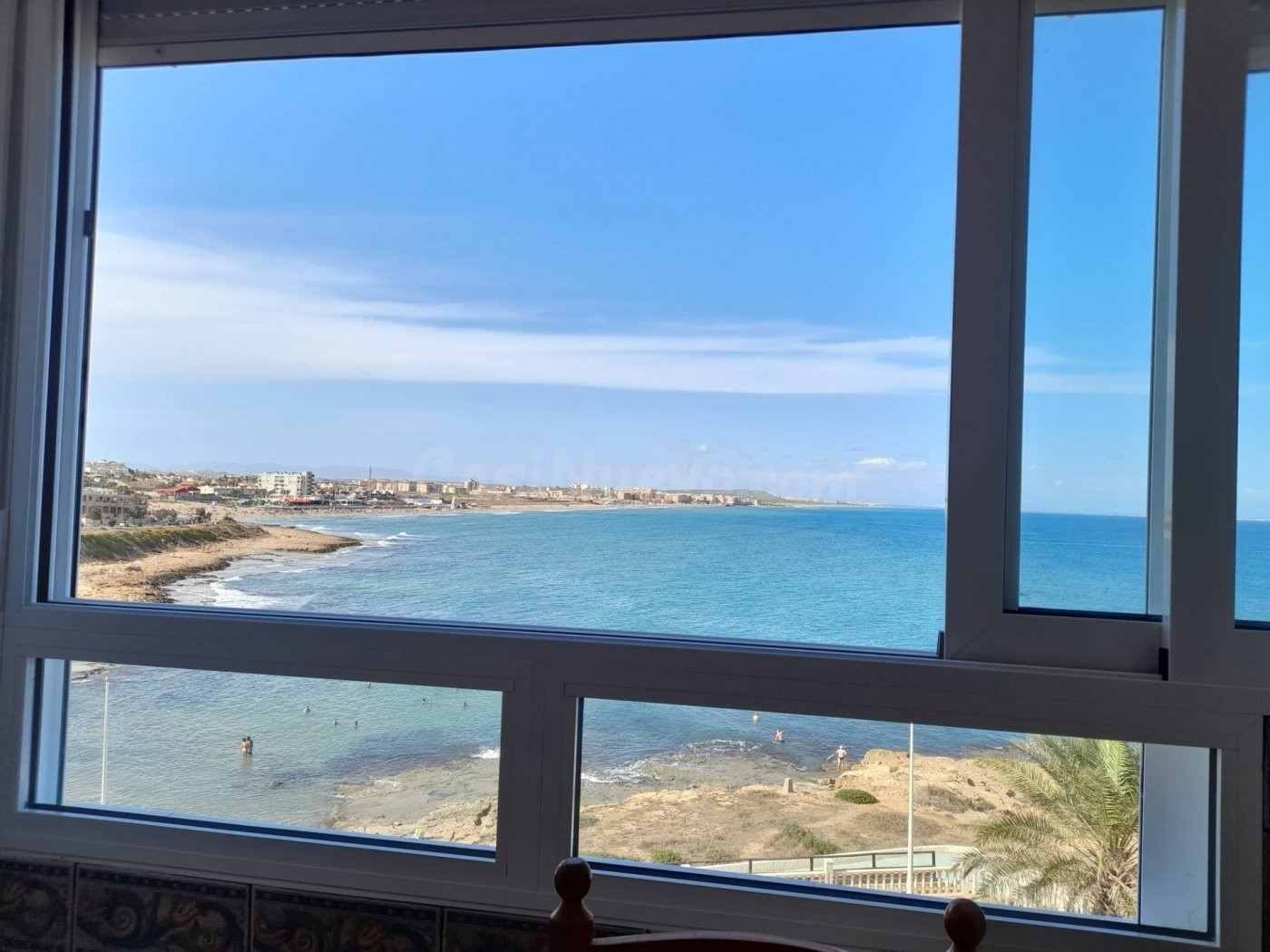 Alquiler  en temporada baja. Cabo cervera, vistas al mar