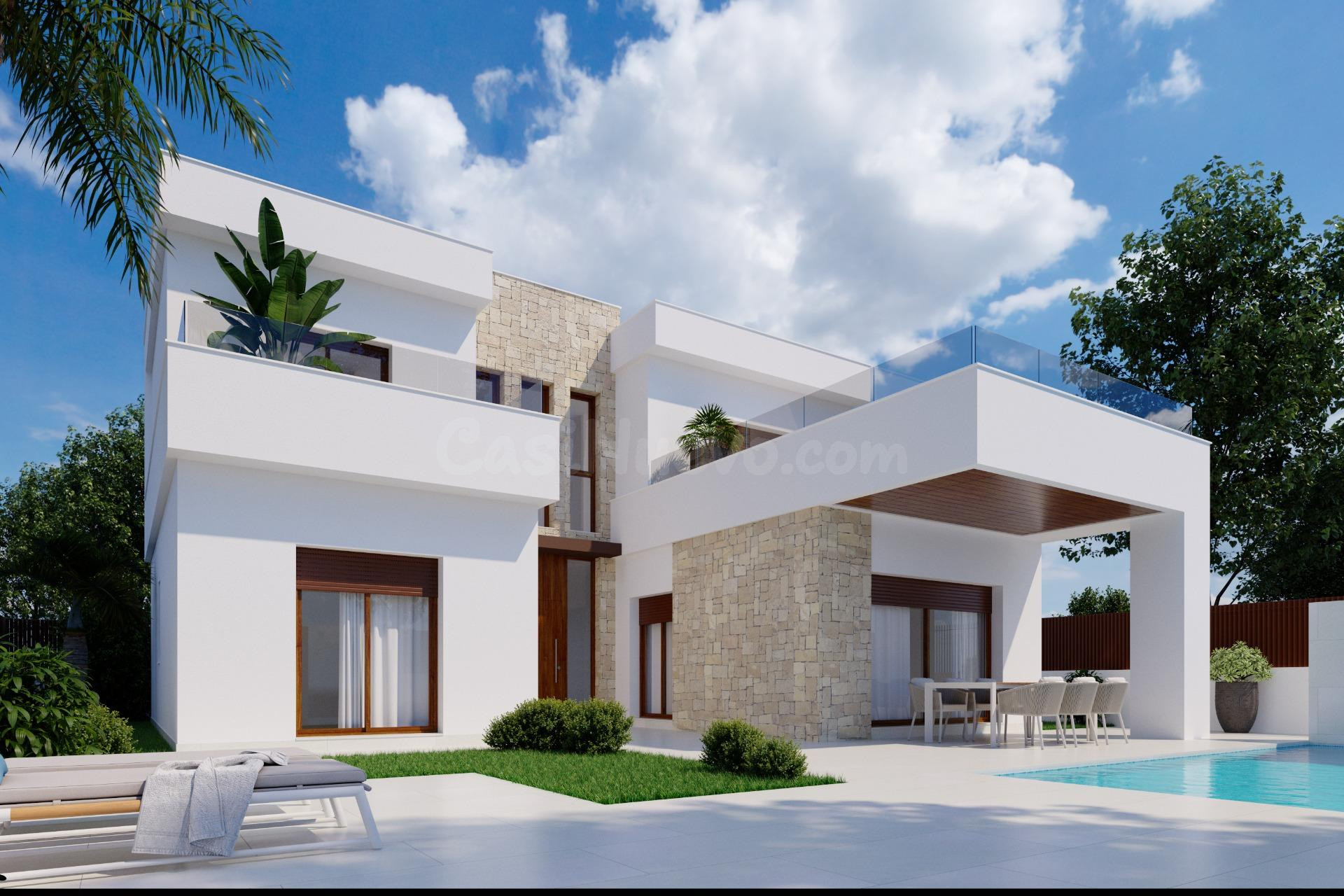 VILLA DE 4 DORMITORIOS CON PISCINA PRIVADA EN LA FINCA GOLF