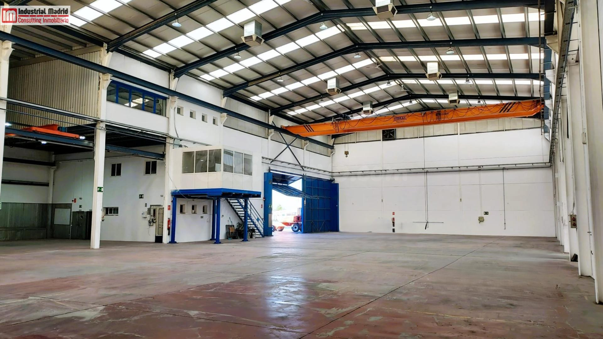 Industrial Madrid presenta, en alquiler, esta nave logística en Arganda del Rey