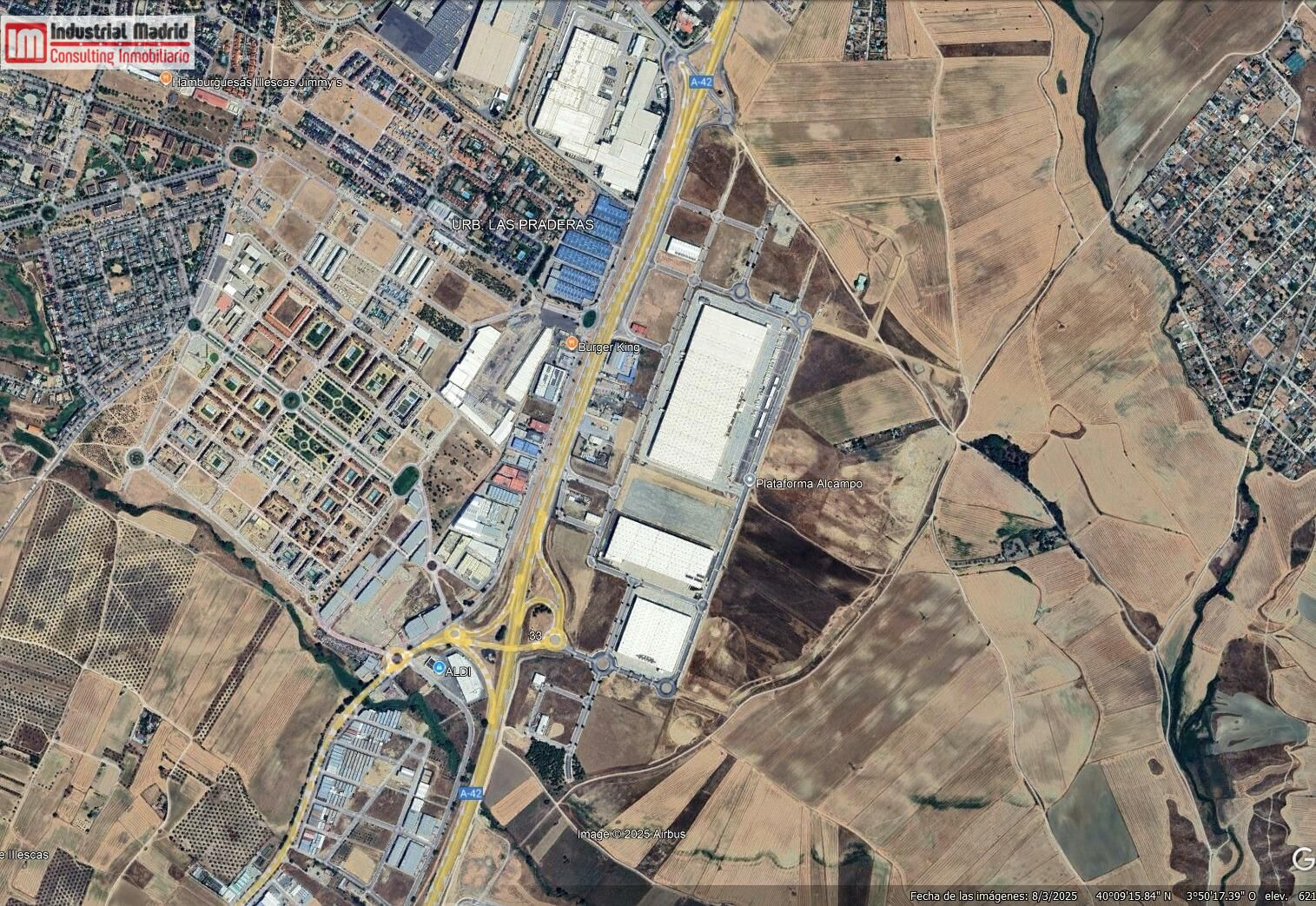 Suelo industrial en Illescas – 48.915 m2 para nave “llave en - foto 4
