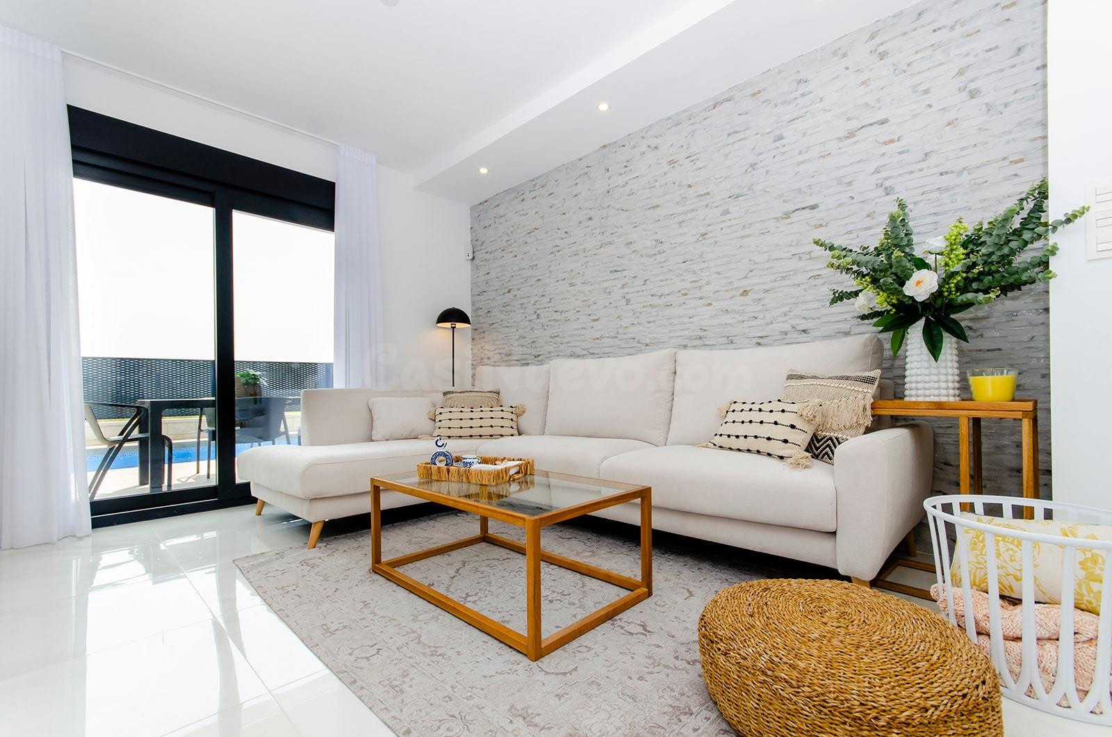 Chalet independiente con piscina privada de 3 dormitorios en