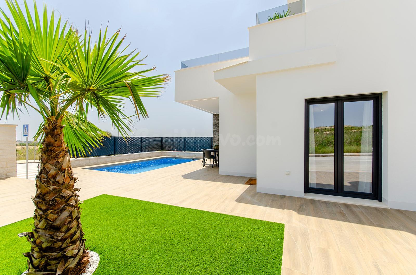 Chalet independiente con piscina privada de 3 dormitorios en - foto 4