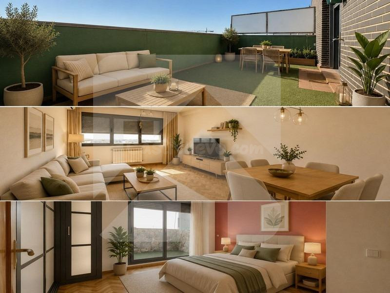 VENTA DE ATICO DUPLEX  EN URBANIZACION CON PISCINA