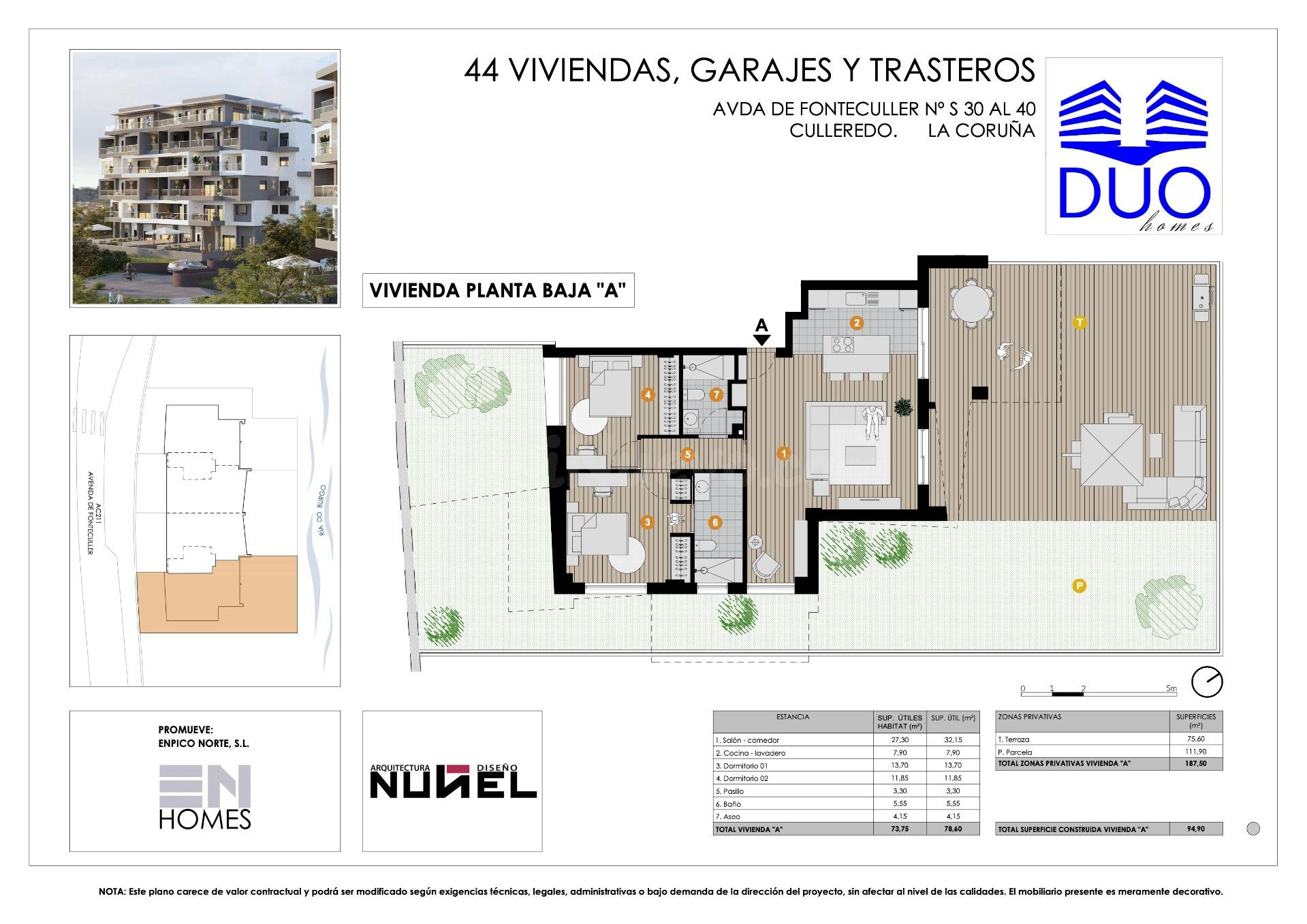 EDIFICIO DUO HOMES CULLEREDO (A CORUÑA) - foto 3