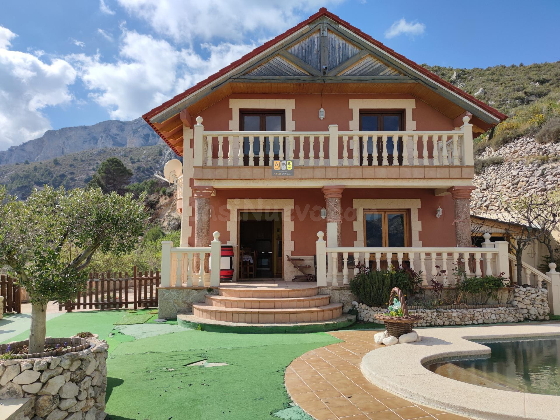 Chalet Con Piscina En Venta En Confrides - foto 2