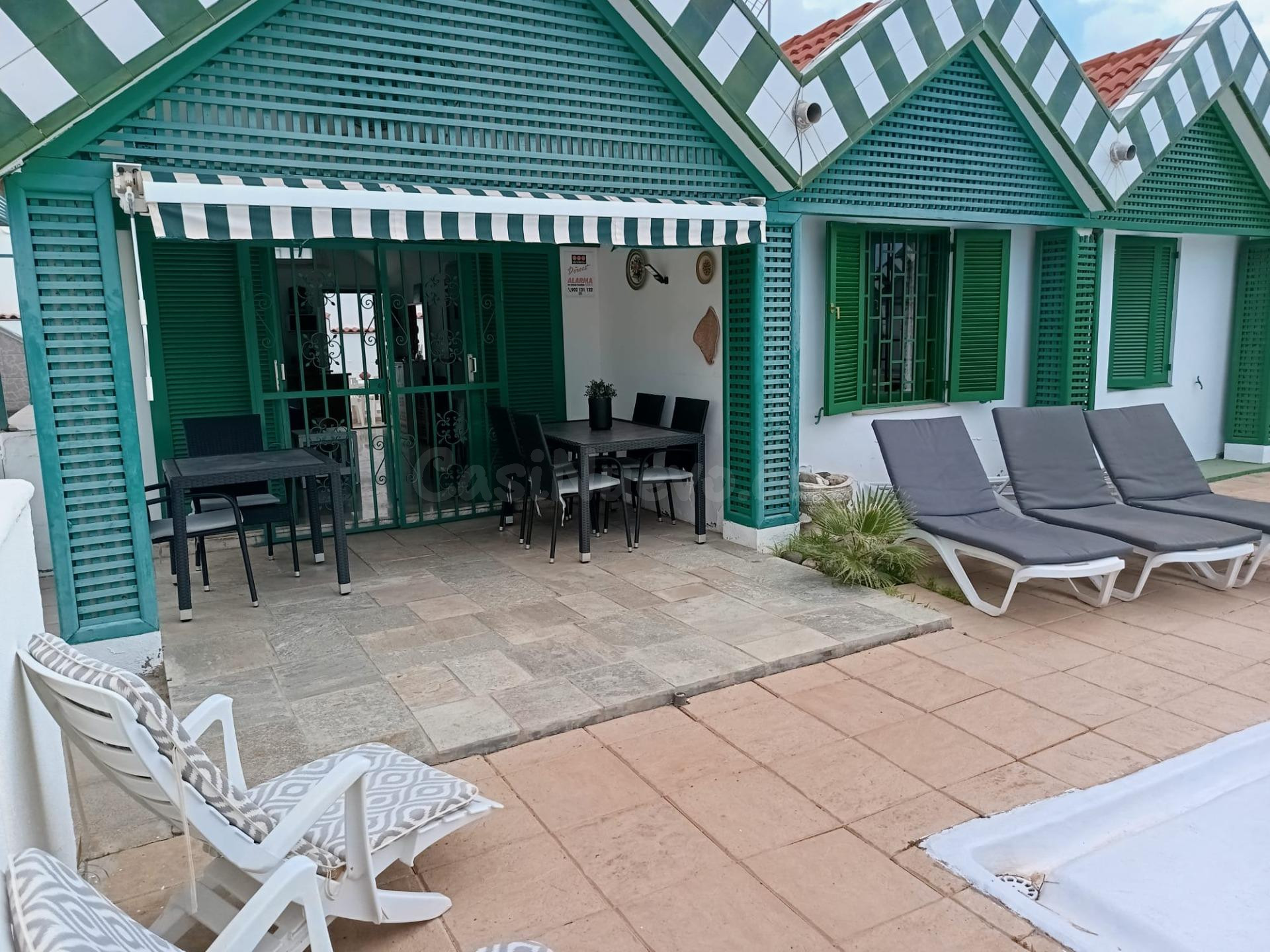 Bonito bungalow de dos habitaciones en Campo Internacional, Maspalomas