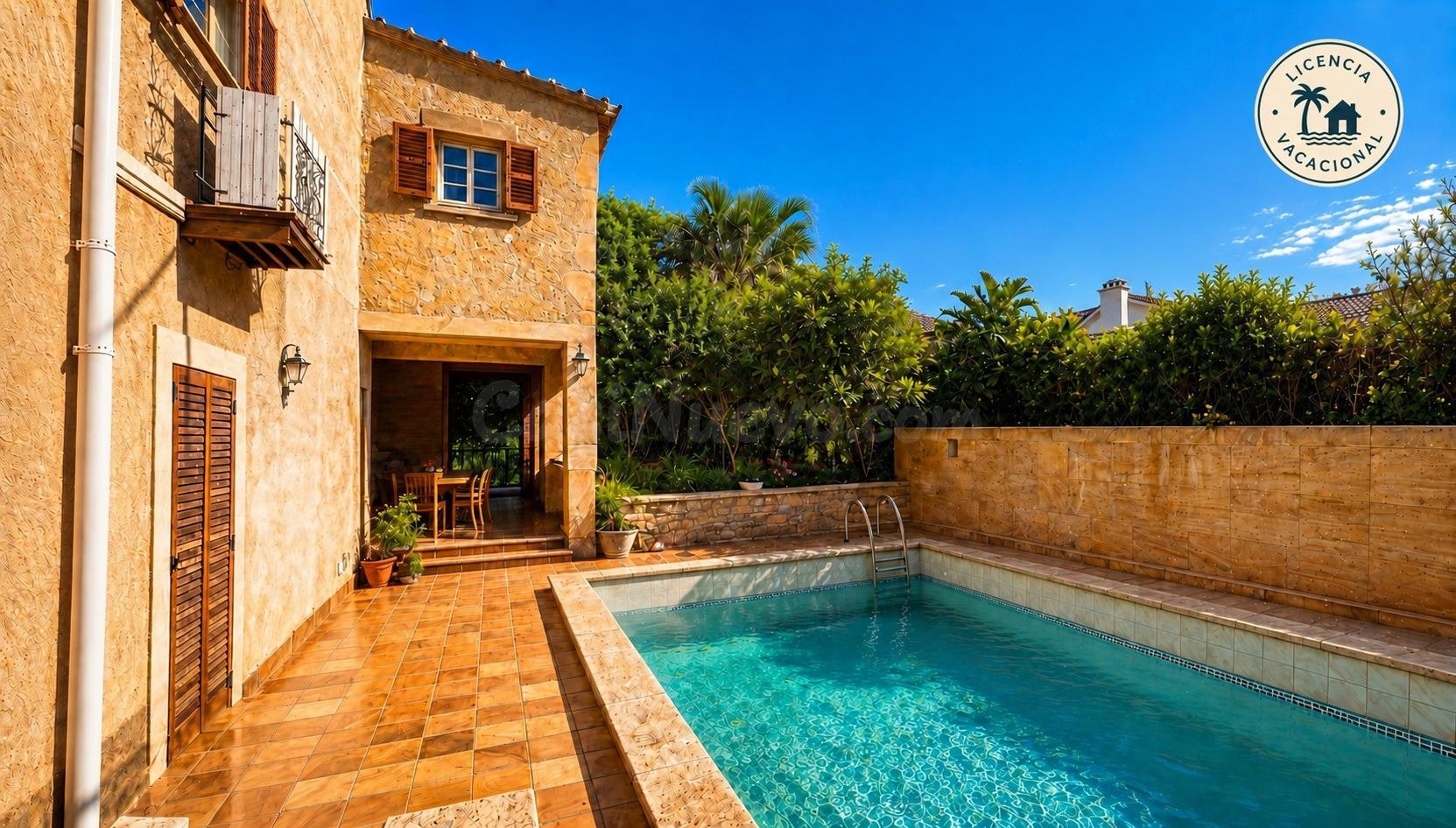 Casa típica mallorquina en plena montaña con Licencia Vacaci