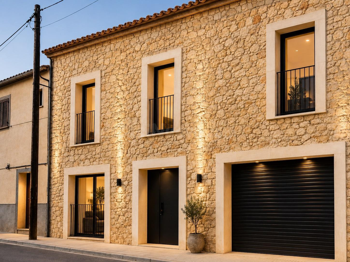 Casa tradicional mallorquina con proyecto contemporáneo