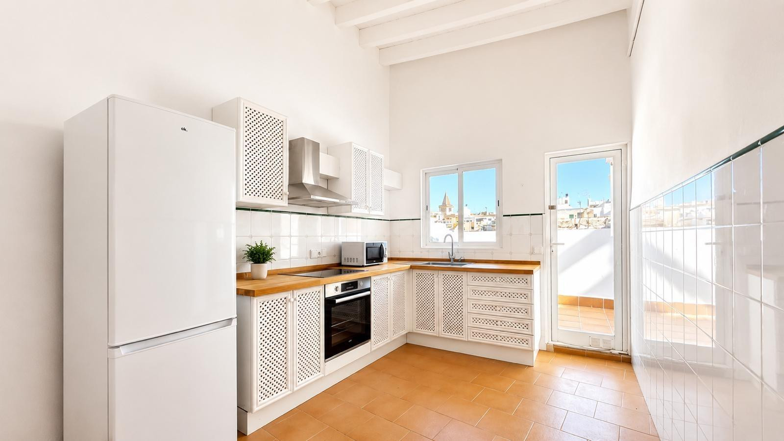 Auténtico ático con encanto histórico y terraza privada