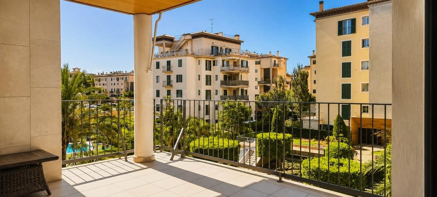 Exclusivo piso con terraza en residencial de alto standing en Sa Teulera - foto 2