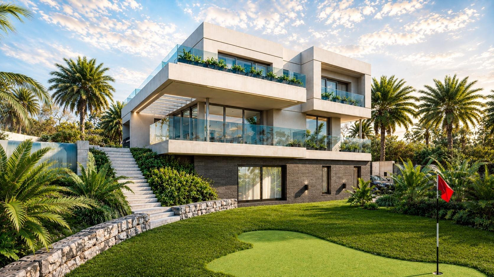 VILLA DE LUJO - OBRA NUEVA - MALAGA - MIJAS COSTA - Urb. La  - foto 2
