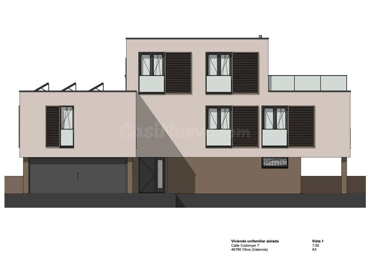 Solar en Oliva Playa – Zona Kiko – 619 m2 – Proyecto aprobad - foto 5