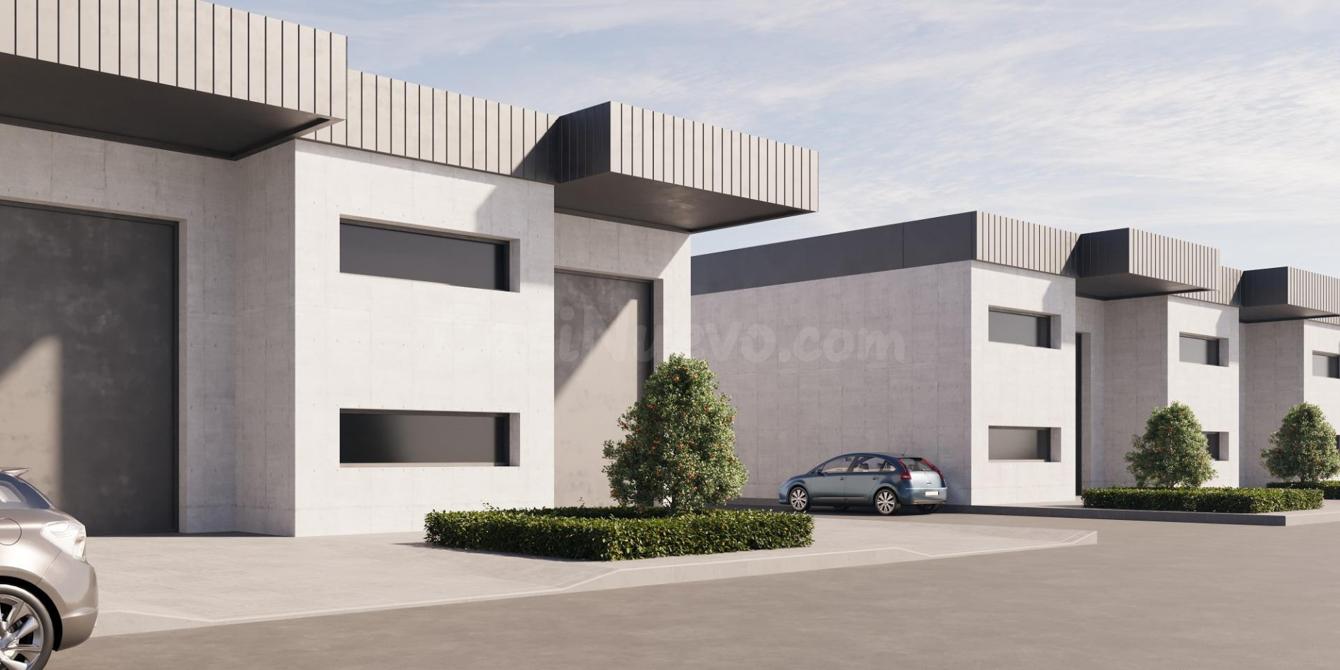 Parcela con proyecto básico de 24 naves industriales en el P - foto 3