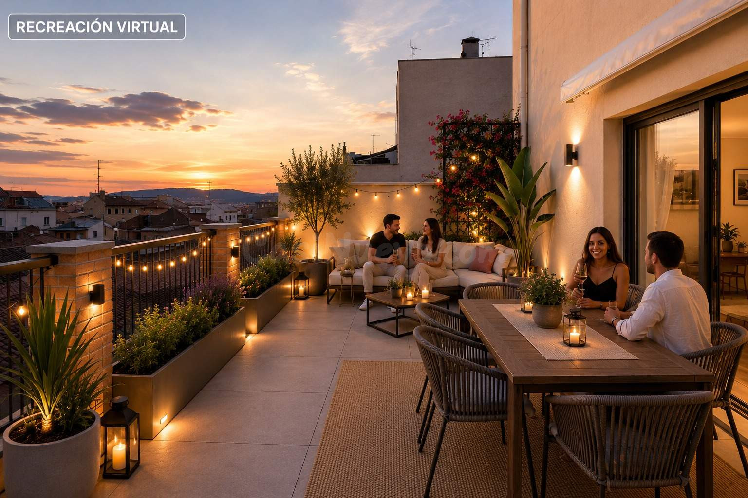 PISO DE LUJO Y DISEÑO CON TERRAZA ESPECTACULAR Y TRASTERO EN - foto 3