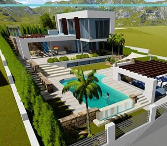 Proyecto Villa Primera línea de playa