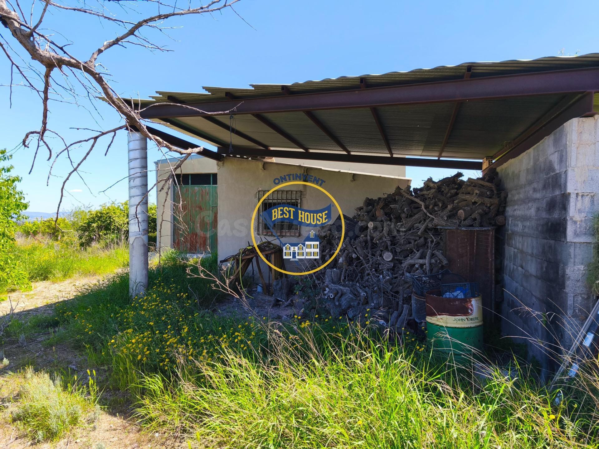 LOTE DE DOS PARCELAS DE TERRENO EN CULTIVO Y NAVE DE 224 m2  - foto 3