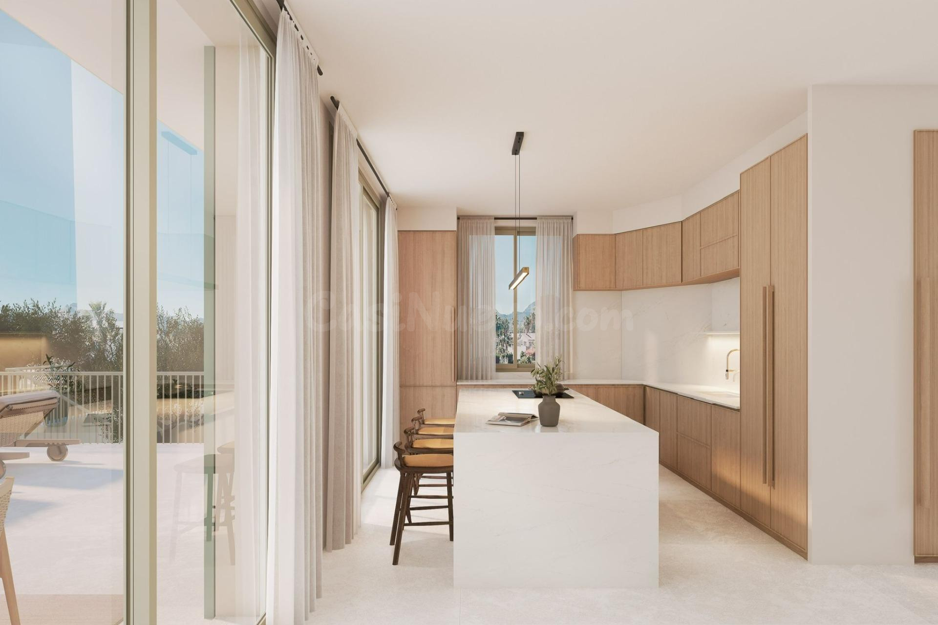 VILLA DE LUJO DE OBRA NUEVA EN EL PRIVILEGIADO PUEBLO DE CAL - foto 2