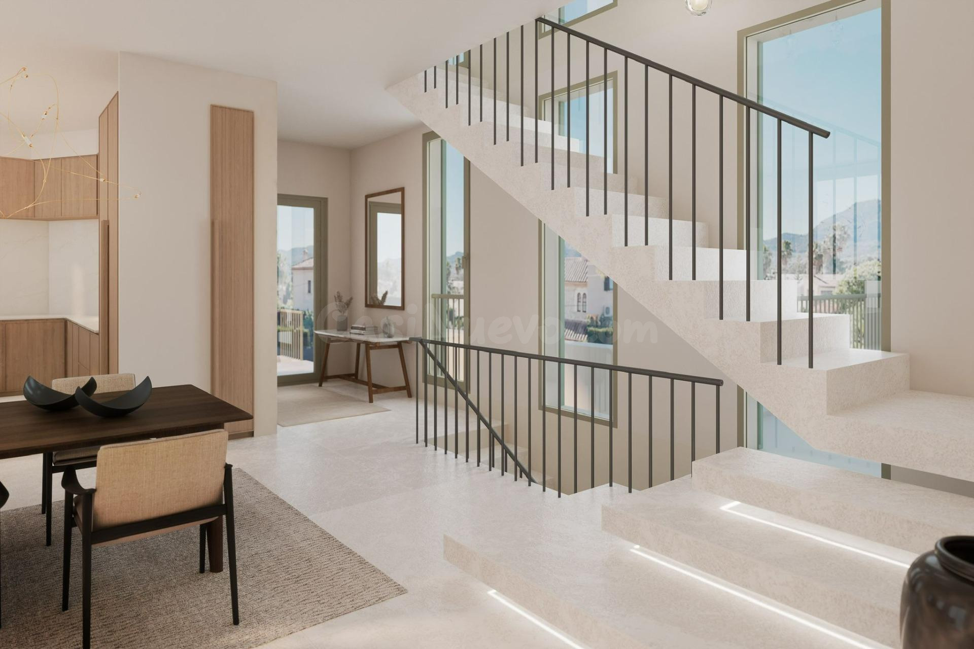 VILLA DE LUJO DE OBRA NUEVA EN EL PRIVILEGIADO PUEBLO DE CAL - foto 4