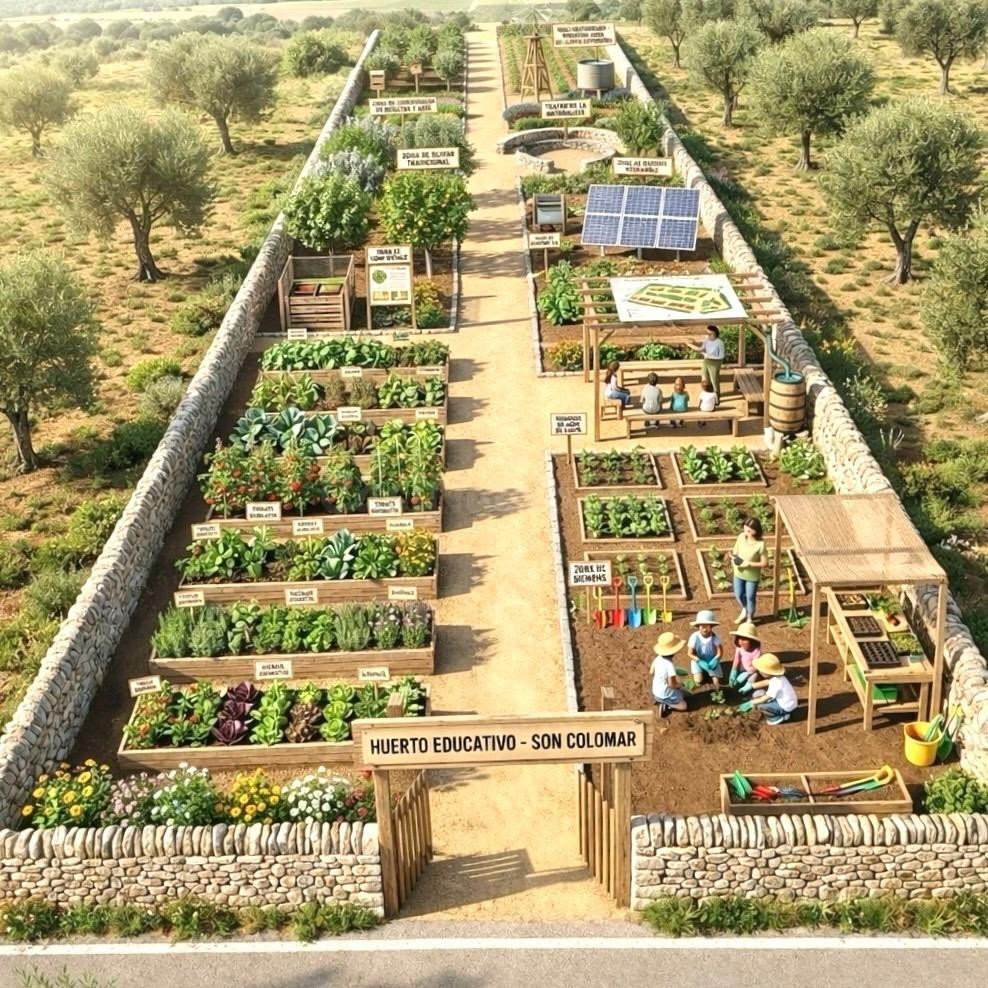 Parcela para Proyecto Agricola o Huerto Educativo-Calvia