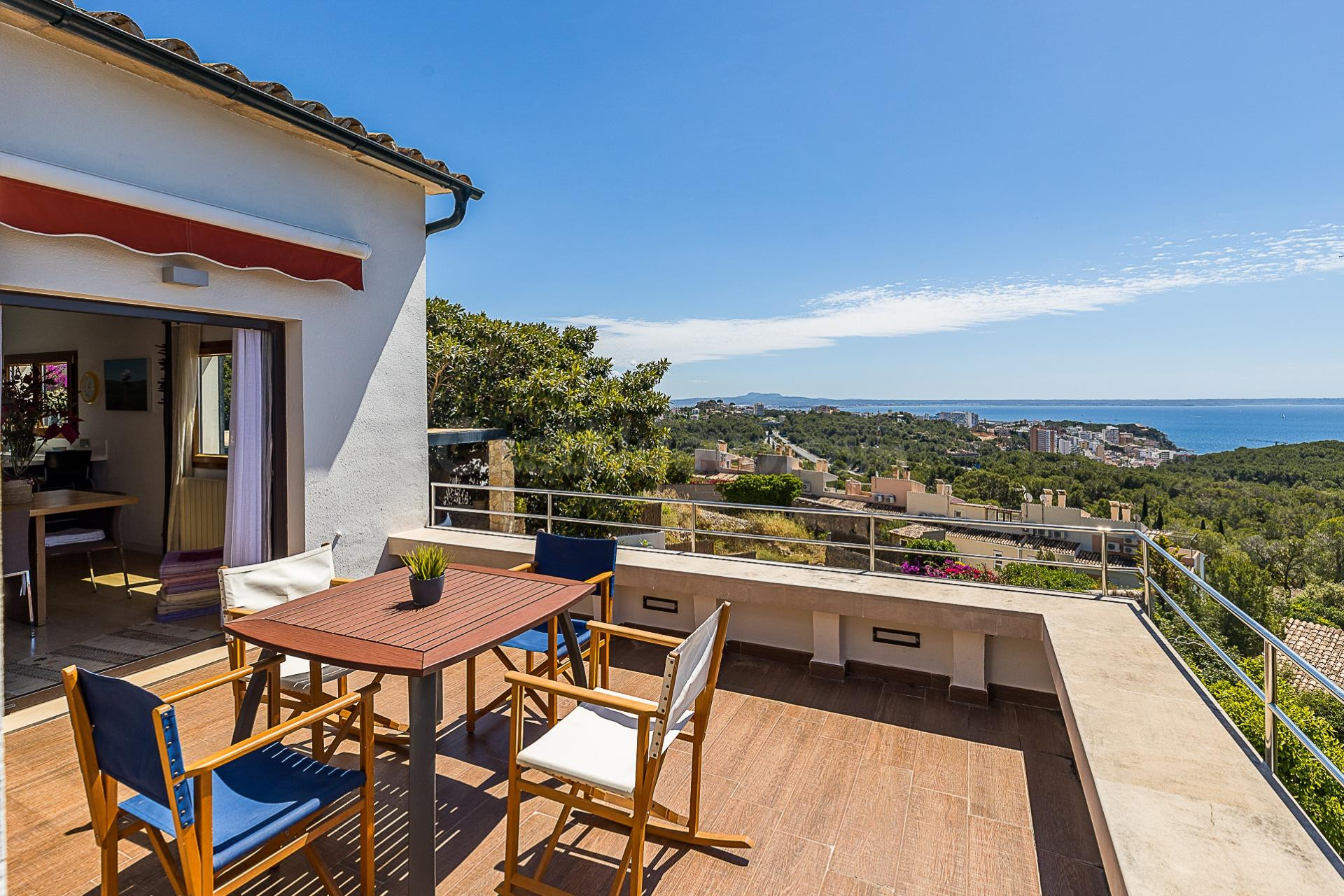Chalet unifamiliar con impresionantes vistas en Génova, Palma