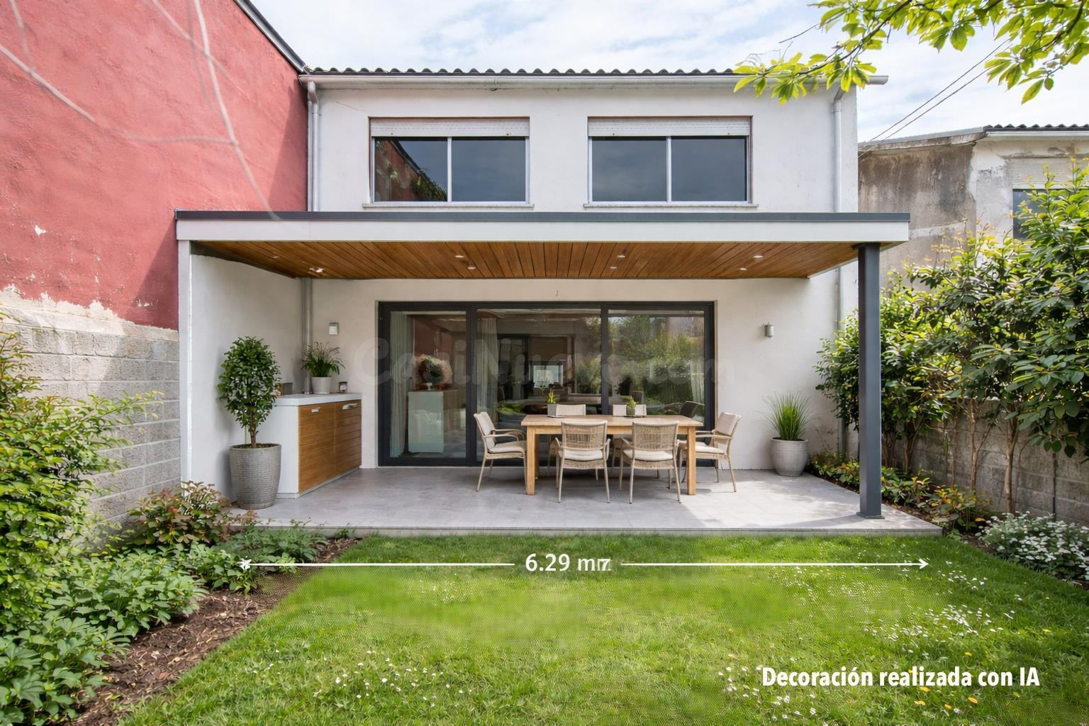 Casa con jardín, para reforma, al lado del Alcampo
