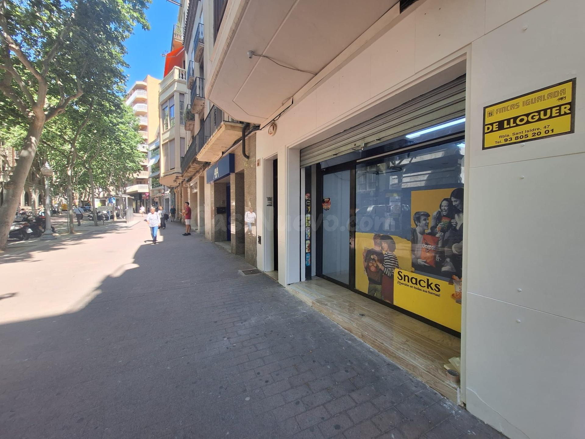 Local al centre d' Igualada
