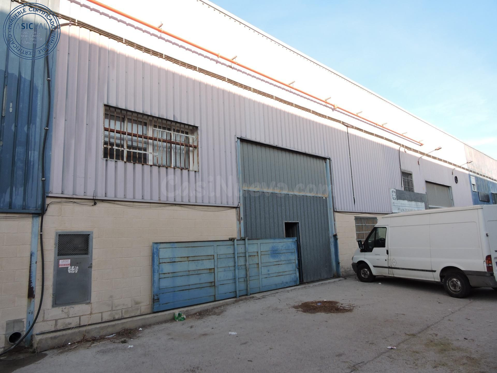Nave en alquiler en el polígono de Quart de Poblet