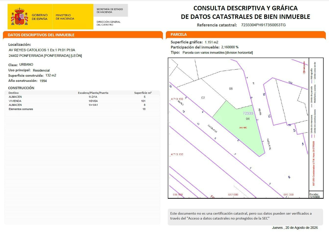 INMUEBLE EN RENTABILIDAD EN EL CENTRO DE PONFERRADA - foto 4