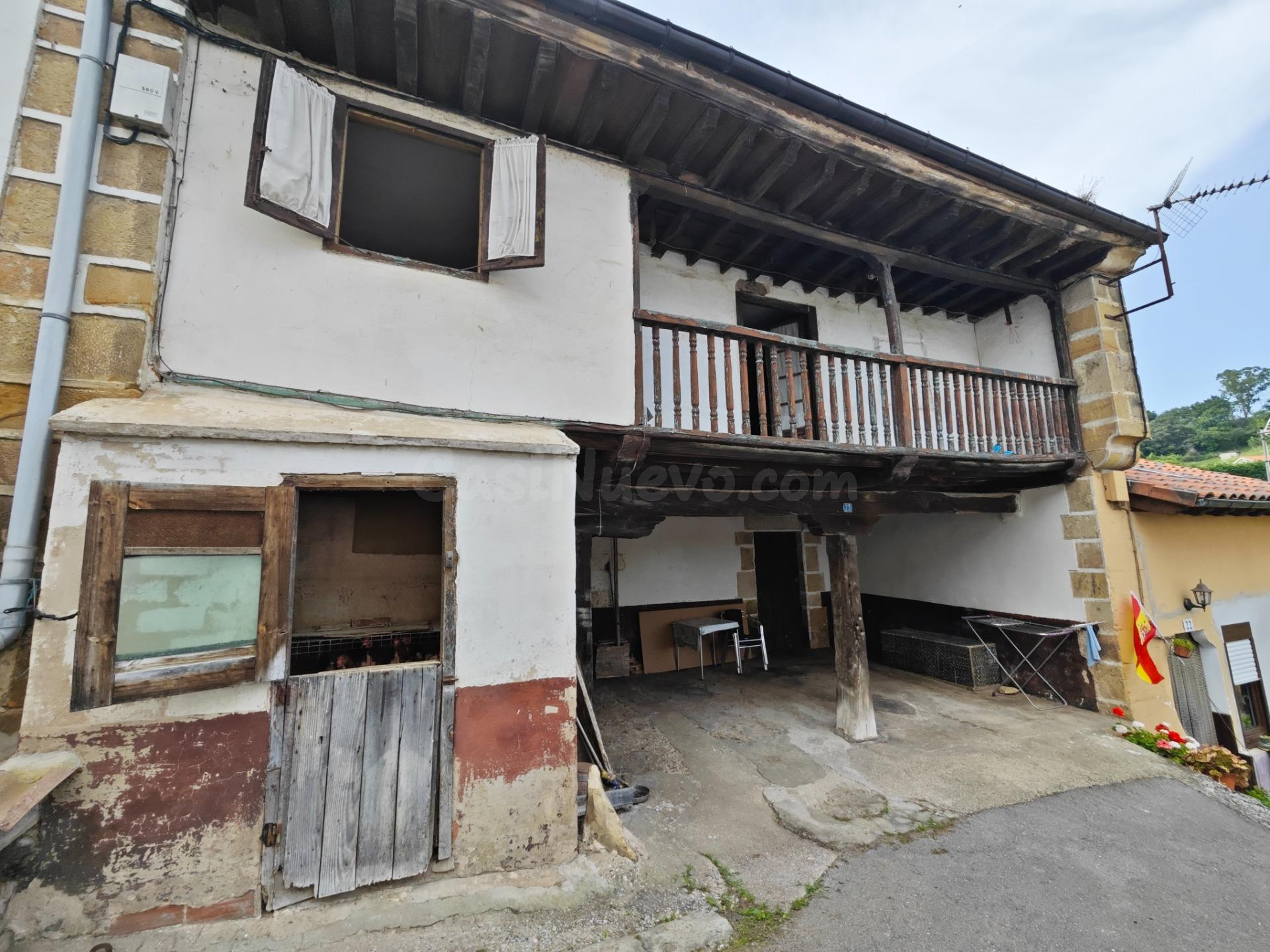 CASA CON HUERTO PARA REFORMAR EN RUDAGÜERA