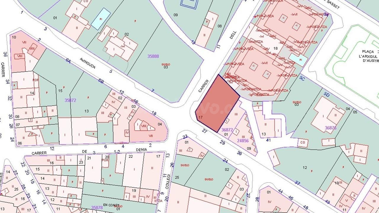 SOLAR DE USO RESIDENCIAL EN PEDREGUER. SIN COMISIÓN DE AGENC