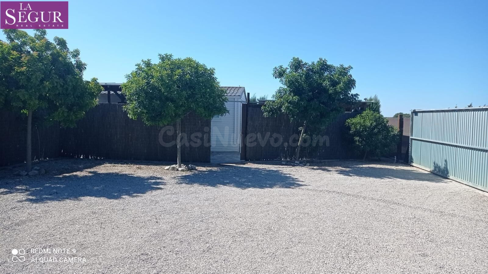 TERRENO RUSTICO CON TRES CASITAS EN EL PALMAR